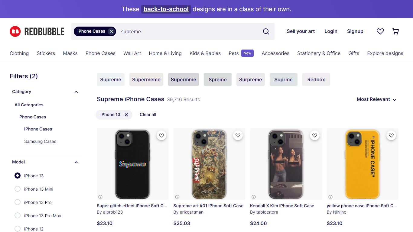 Supreme iPhone Cases for Sale by Artists | Redbubble